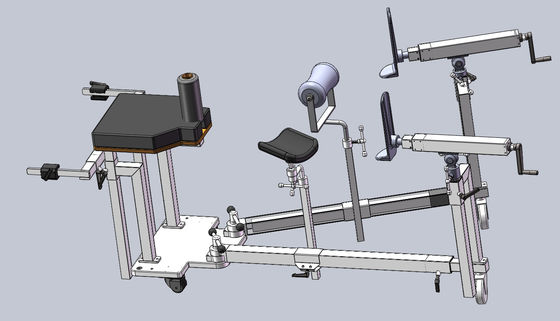 Stainless Steel Orthopedic Traction Frame with Double-pole Structure Operation Table Accessories