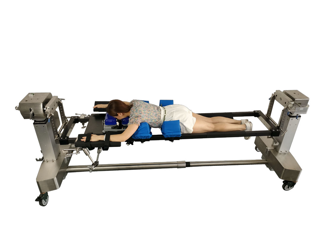 780mm Electro Hydraulic Operating Table All Carbon Fiber Multi Functional Jackson Spinal Surgical Table