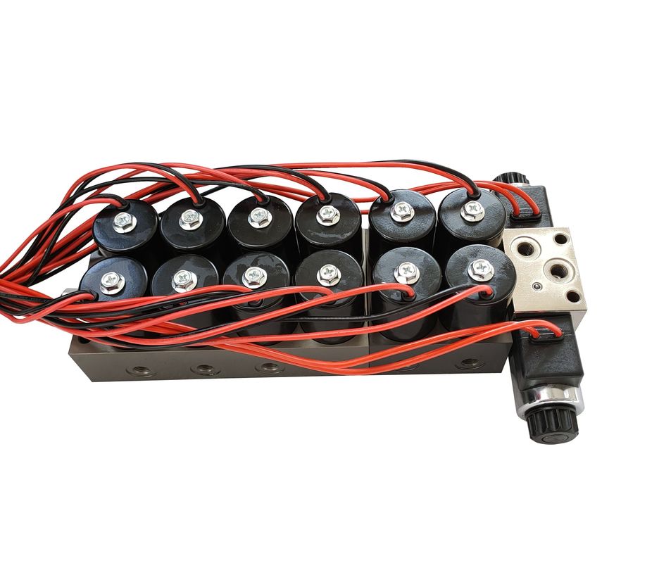 Grouped Electromagnetic Electro Hydraulic System Accessories Operating Table Solenoid Valve