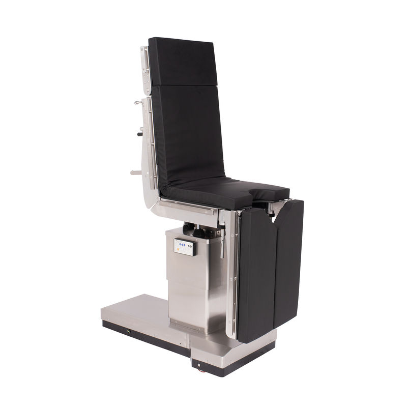 Horizontal Sliding Electro Hydraulic Operating Table 300mm Stainless Steel With Back Plate Adjustment