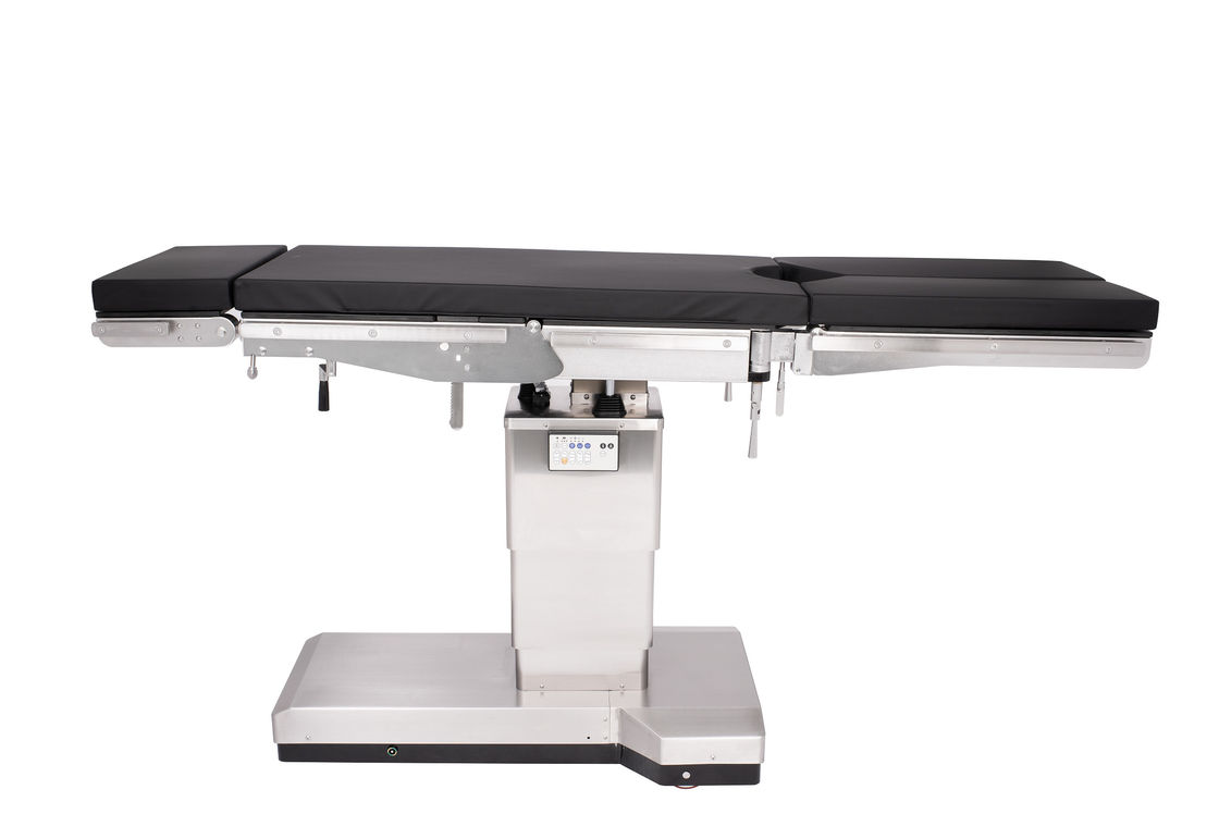 Horizontal Sliding Electro Hydraulic Operating Table 300mm Stainless Steel With Back Plate Adjustment