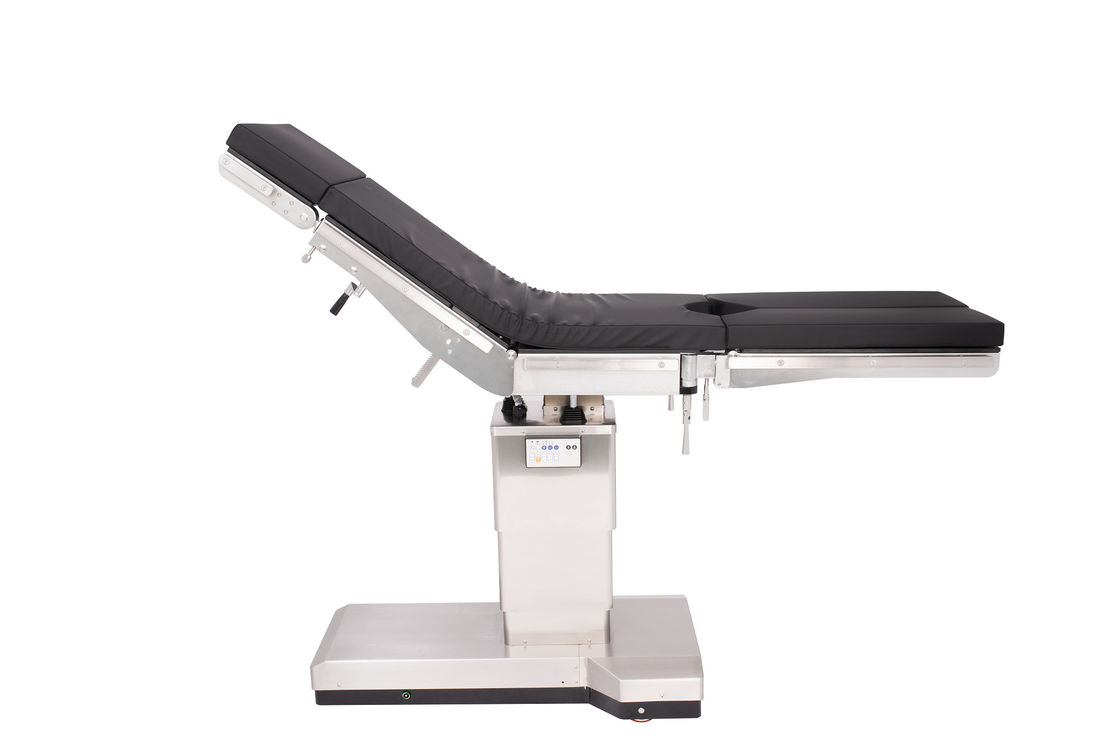 Horizontal Sliding Electro Hydraulic Operating Table 300mm Stainless Steel With Back Plate Adjustment