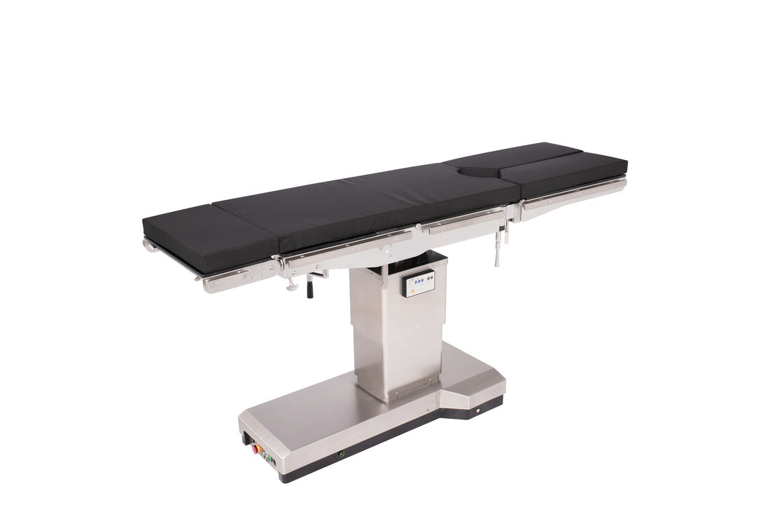 Horizontal Sliding Electro Hydraulic Operating Table 300mm Stainless Steel With Back Plate Adjustment