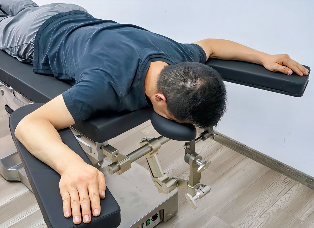 INTEGRATED head SURGERY FRAME With silicon pad operation table accessories
