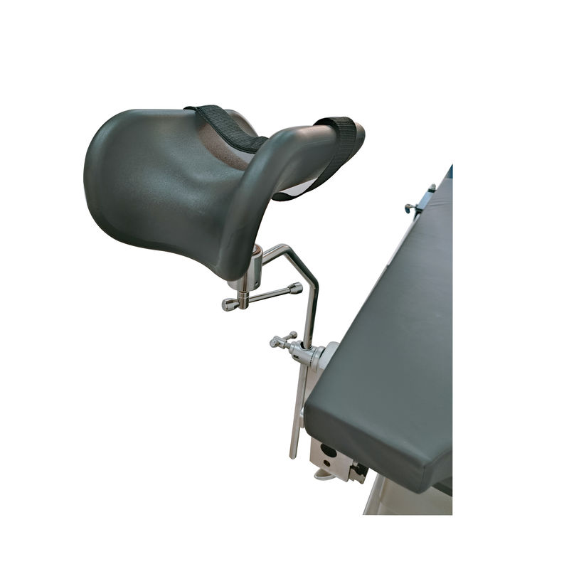 Side Rail Installation Operating Table Leg Holder 280mm*180mm*80mm With Manual Lift