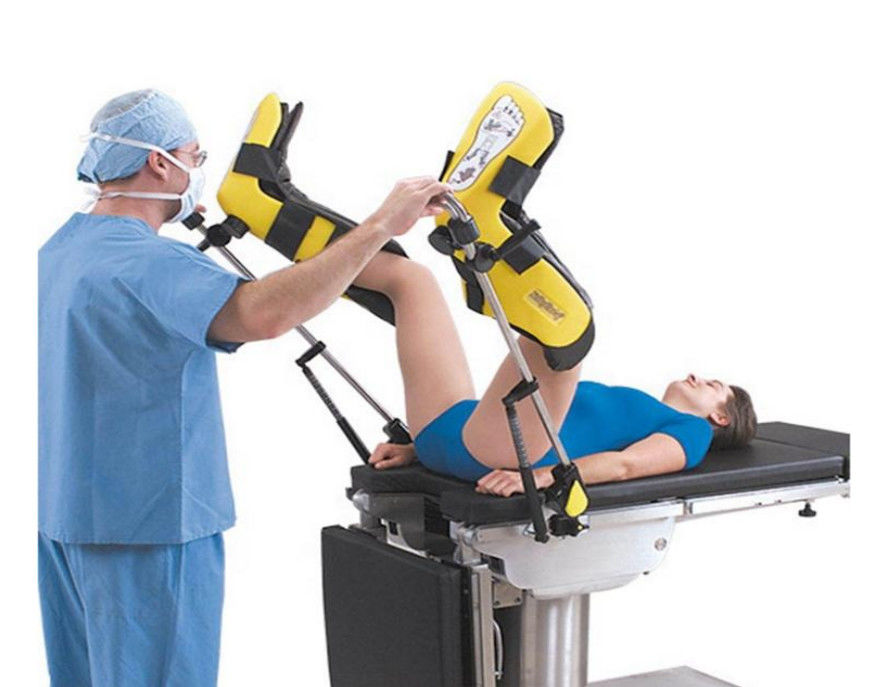 Operating Table Pneumatic Driving Stirrup Leg Holder Operating Table Accessories