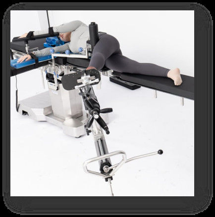 High End Orthopedic Fracture Table Strong Carbon Fiber Orthopedic Traction Frame Hip Replacement Table