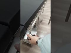 Bàn tay phẫu thuật bằng thép không gỉ 600*150*10mm với tính năng xoay ngang và dọc